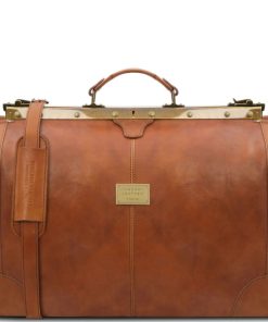 Viaggio Tuscany Leather | Madrid - Borsa Da Viaggio In Pelle - Misura Grande Tl1022 Naturale