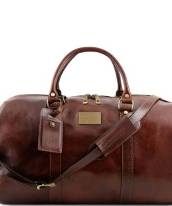 Viaggio Tuscany Leather | Tl Voyager Borsa Da Viaggio In Pelle Grande Tl141247 Marrone