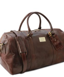 Viaggio Tuscany Leather | Tl Voyager Borsa Da Viaggio In Pelle Grande Tl141247 Marrone