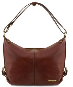 Donna Tuscany Leather | Sabrina - Borsa In Pelle Da Donna Tl141479 Marrone