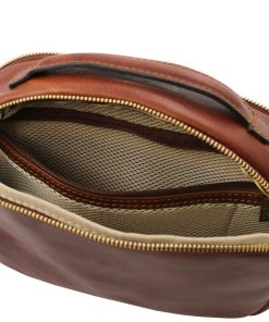 Uomo Tuscany Leather | Marvin Beauty Case In Pelle Tl142326 Marrone