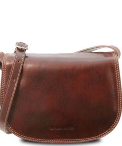 Donna Tuscany Leather | Isabella - Borsa In Pelle Da Donna Tl9031 Marrone