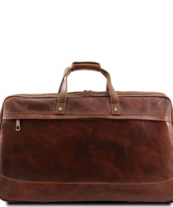 Viaggio Tuscany Leather | Bora Bora - Borsa-Trolley In Pelle - Misura Piccola Tl3065 Marrone