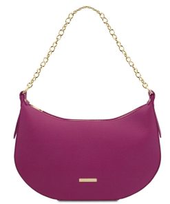 Donna Tuscany Leather | Laura Borsa A Tracolla In Pelle Tl142227 Prugna