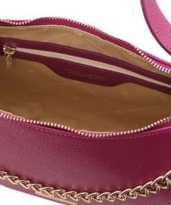 Donna Tuscany Leather | Laura Borsa A Tracolla In Pelle Tl142227 Prugna