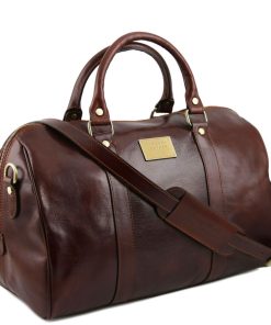 Viaggio Tuscany Leather | Tl Voyager - Borsa Da Viaggio In Pelle Piccola Tl141250 Marrone