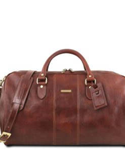 Viaggio Tuscany Leather | Lisbona Set Da Viaggio In Pelle Tl141659 Marrone