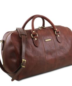 Viaggio Tuscany Leather | Lisbona Set Da Viaggio In Pelle Tl141659 Marrone