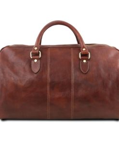 Viaggio Tuscany Leather | Lisbona Set Da Viaggio In Pelle Tl141659 Marrone