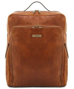 Ufficio Tuscany Leather | Bangkok Zaino Porta Computer In Pelle - Misura Grande Tl142336 Naturale