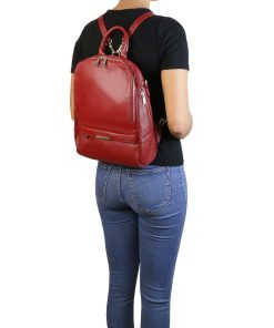 Donna Tuscany Leather | Tl Bag - Zaino Da Donna In Pelle Morbida Tl141376 Cognac