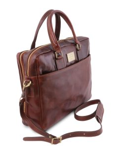 Ufficio Tuscany Leather | Urbino Borsa Porta Computer In Pelle Tl141894 Marrone