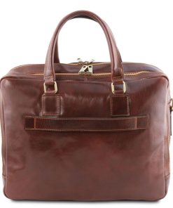 Ufficio Tuscany Leather | Urbino Borsa Porta Computer In Pelle Tl141894 Marrone