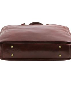 Ufficio Tuscany Leather | Urbino Borsa Porta Computer In Pelle Tl141894 Marrone