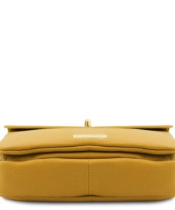 Donna Tuscany Leather | Tl Bag Borsa A Tracolla In Pelle Tl142288 Senape